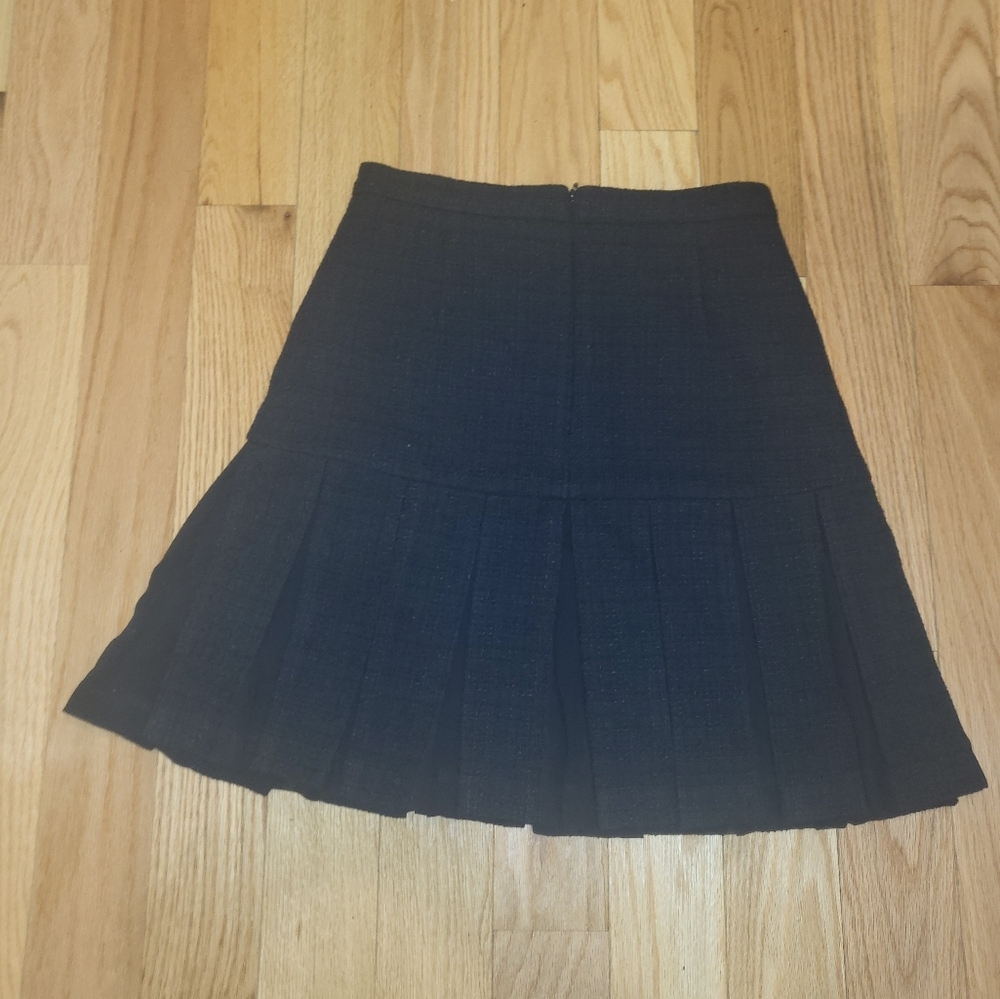 10. NWT SANDRO PLEATED TWEED SKIRT SIZE 36 / SMALL - Picture 11 of 11